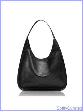 PU Leather Hobo Shoulder Bag Tote Handbag for Work Travel